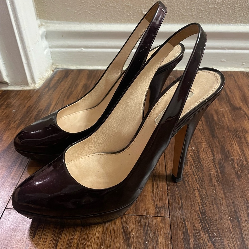 Prada Patent Leather Slingback Pumps 37 - Picture 5 of 17
